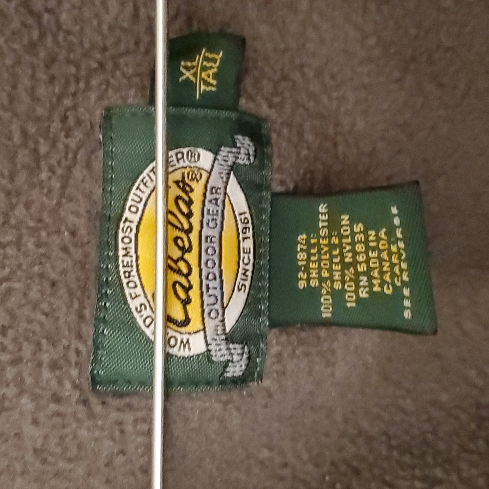 Cabela's Polartec Fleese size XL tall - Picture 2 of 5